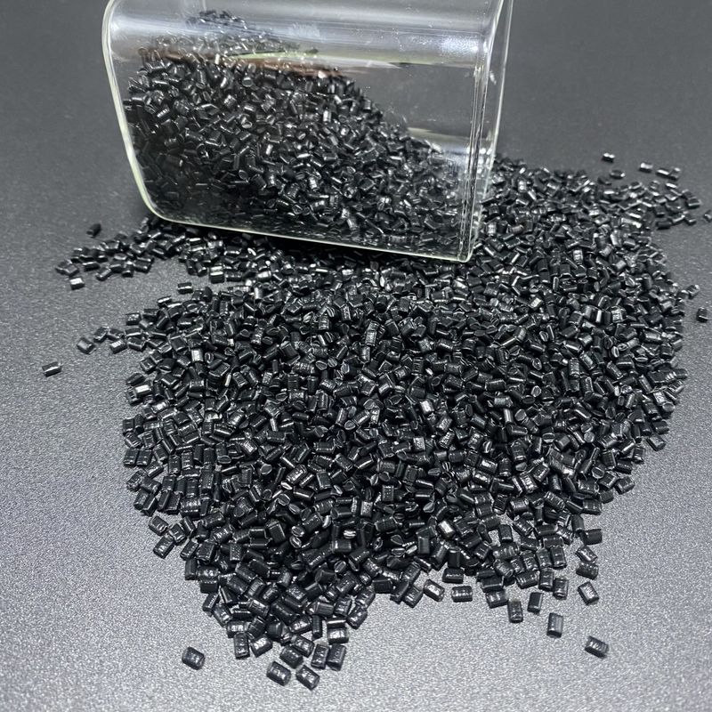 Customized Fluoroplastics Raw Materials Small Pellets Form Black Color Industrial