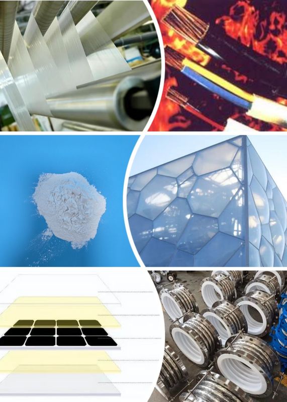 Low Thermal Conductivity 0.25 W/mK ETFE Powder Insulator with Excellent UV Resistance