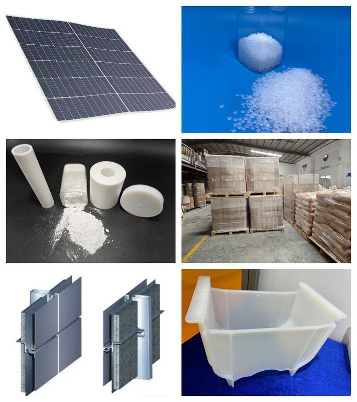 White Color C2H2F2 PVDF Powder Insoluble In Water Temperature Resistant