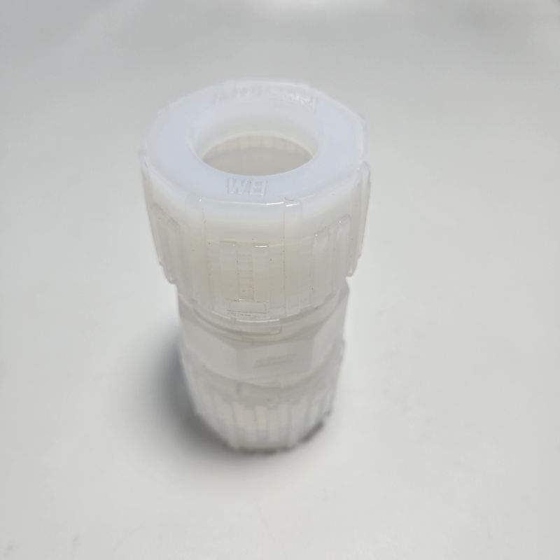 PFA Tube Connector – High Purity, Chemical Resistant, Corrosion Proof Fittings for Semiconductor, Laboratory, Pharmaceutical, Pure Water and Chemical Processing Tubing Systems