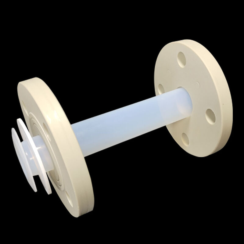 High-Temperature 260°C Corrosion-Resistant Transparent Teflon™ PFA Tubing with Flange Assembly (φ0.6–50 mm ID | -70°C to +260°C | Ultra-Clear Fluoropolymer)