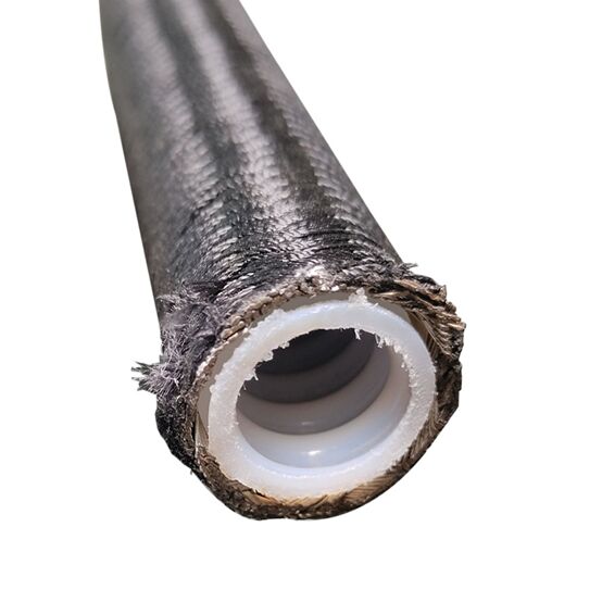 PTFE Lined Braided Hose – Stainless Steel / Polyester Reinforced, Corrosion-Resistant, High-Temperature