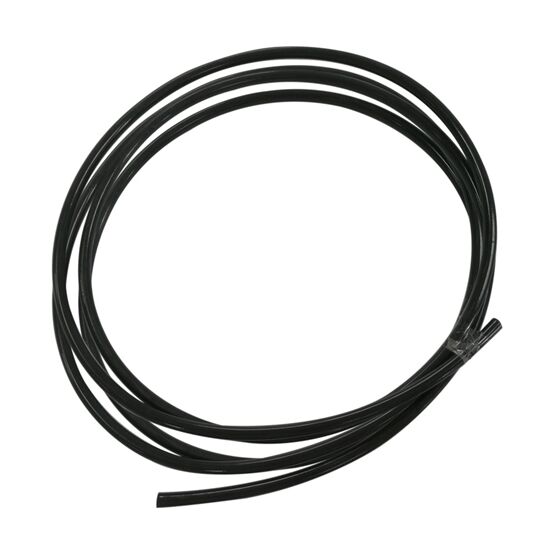 Anti-Static Conductive PTFE Smooth Bore Hose With 304 Stainless Steel Braided Reinforcement | Black | Corrosion & High-Pressure Resistant