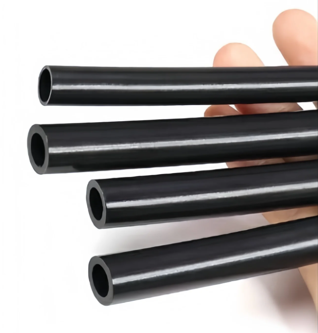 Antistatic PTFE Tubing Conductive Chemical-Resistant Tube ID 4–6 mm for Pharmaceutical, Electronics, Chemical Processing and Industrial Fluid Transfer