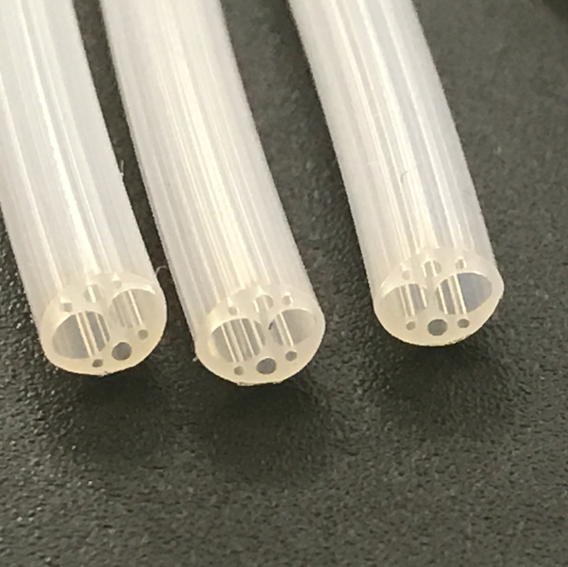 FEP Multi-Lumen Tubing Custom Dual-Lumen Triple-Lumen and Multi-Channel Fluoropolymer Tube for Chemical, Medical, Laboratory and Industrial Fluid Transfer