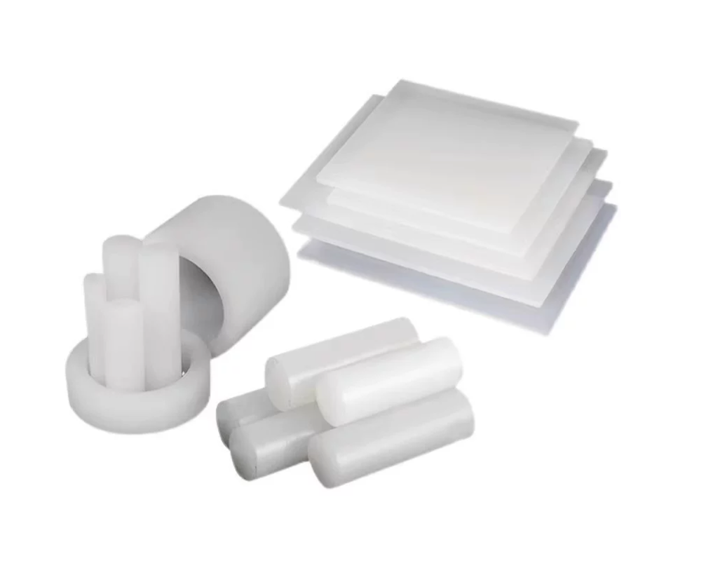 PVDF Rod High-Strength Chemical-Resistant Fluoropolymer Round Bar Diameter 10–300 mm for CNC Machining, Valves, Seals, Semiconductor and Industrial Components