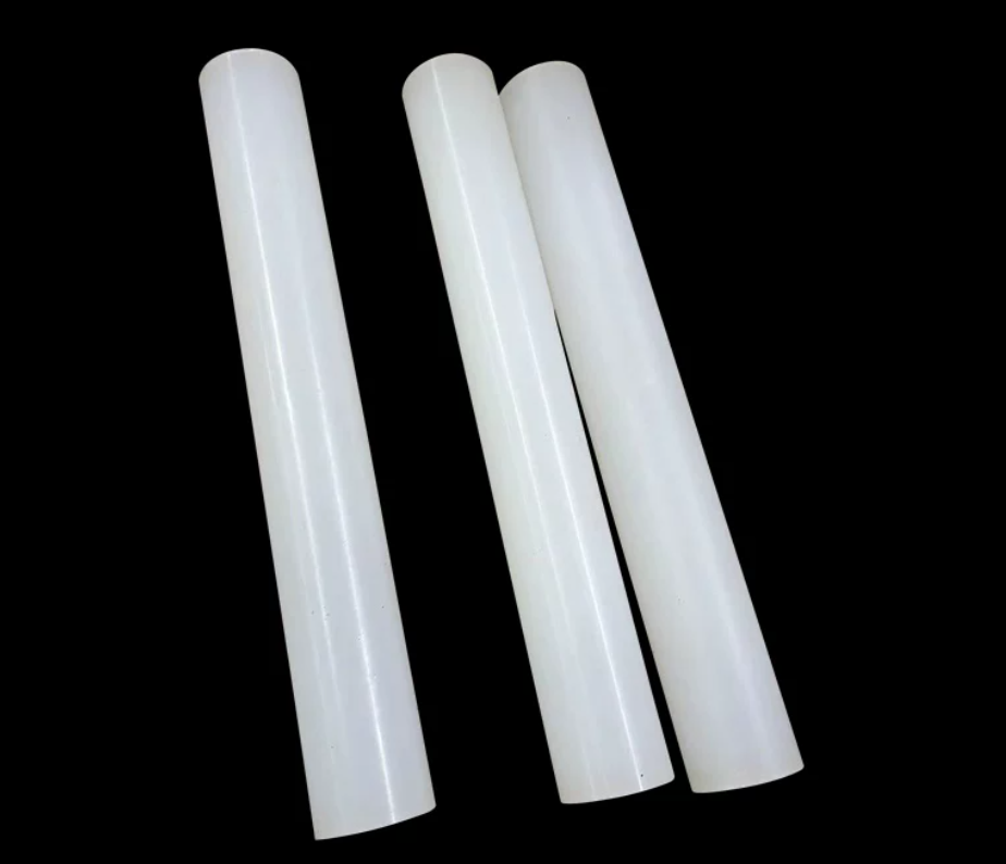 PCTFE Rod Low-Permeability Chemical-Resistant Fluoropolymer Round Bar Diameter 4–50 mm for Cryogenic Seals, Valves, Aerospace and Precision Machined Components