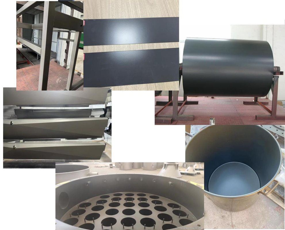 PFA 9810T Natural Powder Topcoat for Thick-Film Non-Stick and Corrosion-Resistant Coating Systems on Aluminum, Carbon Steel and Industrial Metal Components
